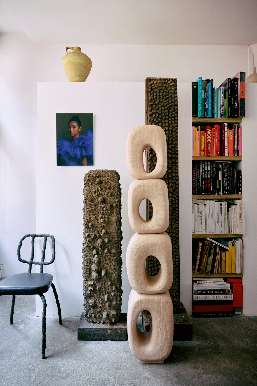 Raw art sculpture