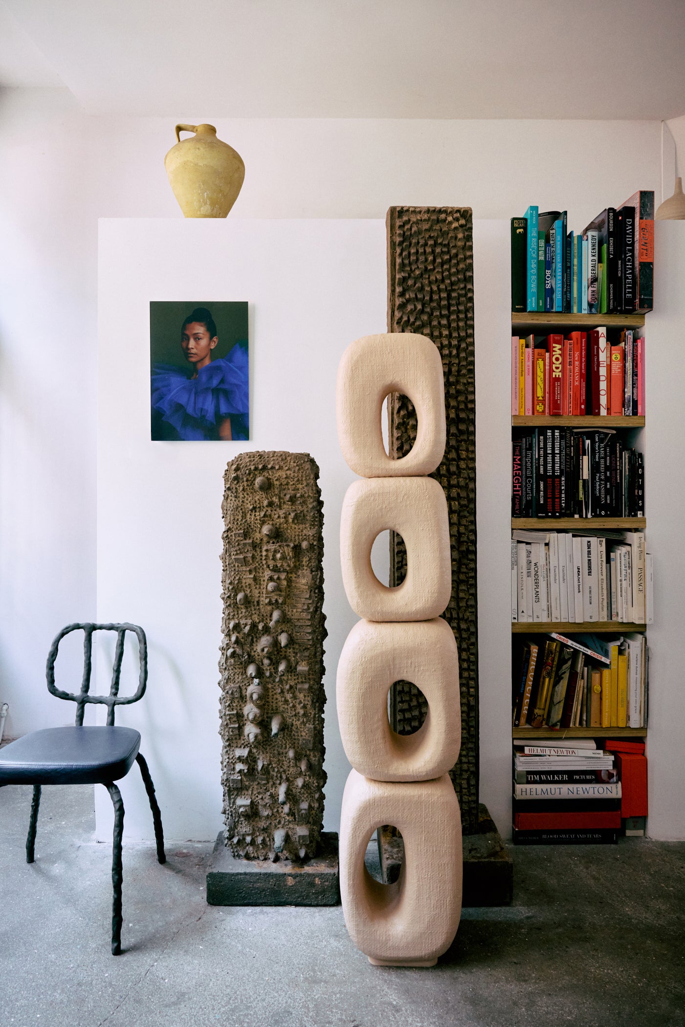 Raw art sculpture
