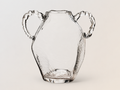 Gemstone amfora vase, crystal
