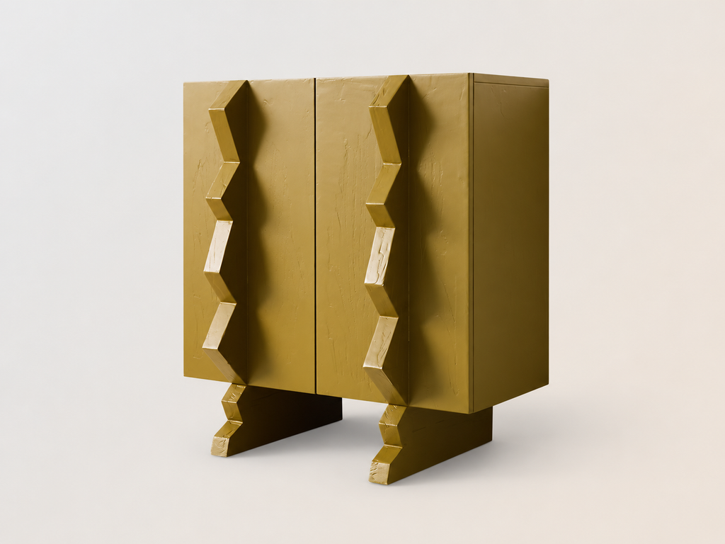 Forma cupboard, olive green