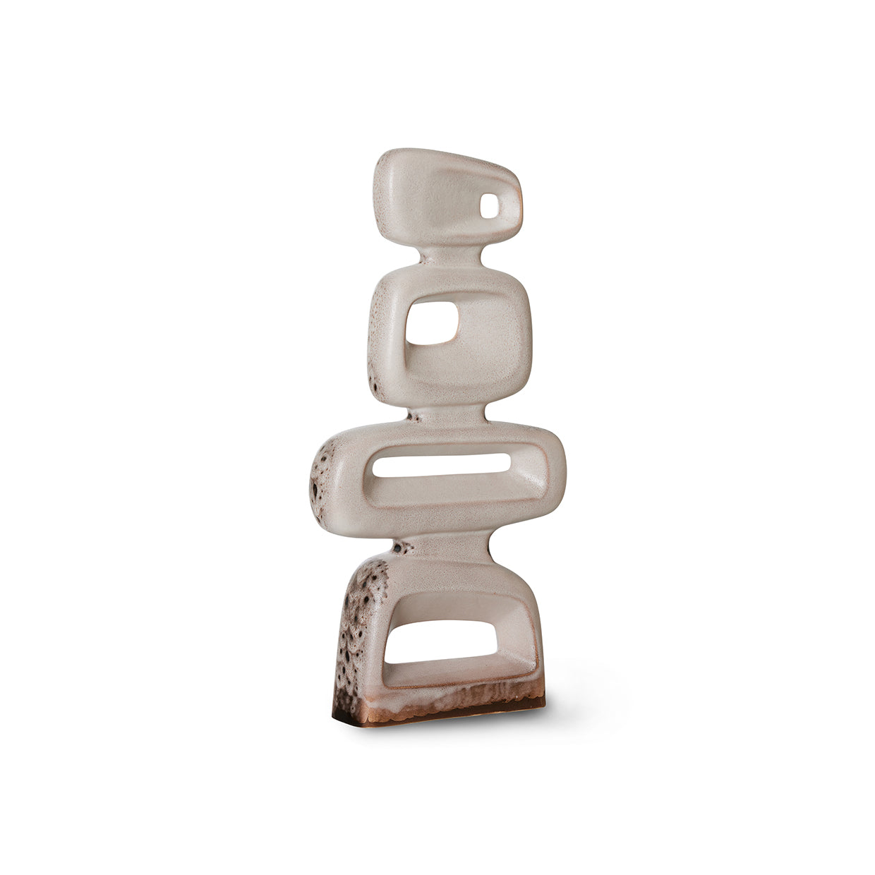 Reactive Brown - Ceramic sculpture