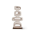 Reactive Brown - Ceramic sculpture