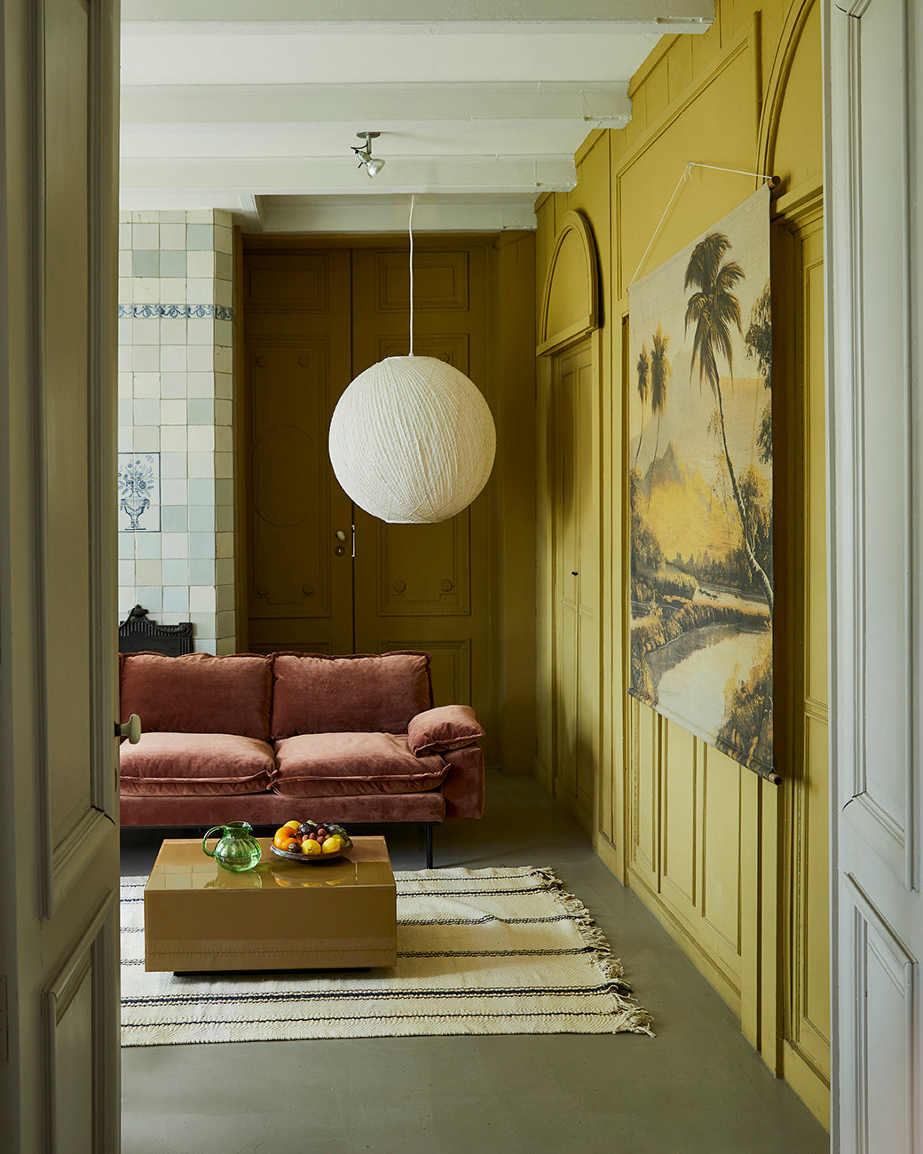 Retro sofa: 2-seats