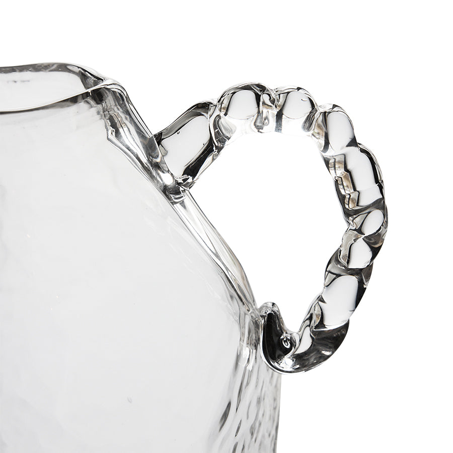 Gemstone amfora vase, crystal