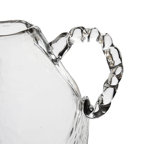 Gemstone amfora vase, crystal